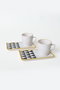 Hermia Juego de tazas de café Multicolor (4 piezas)